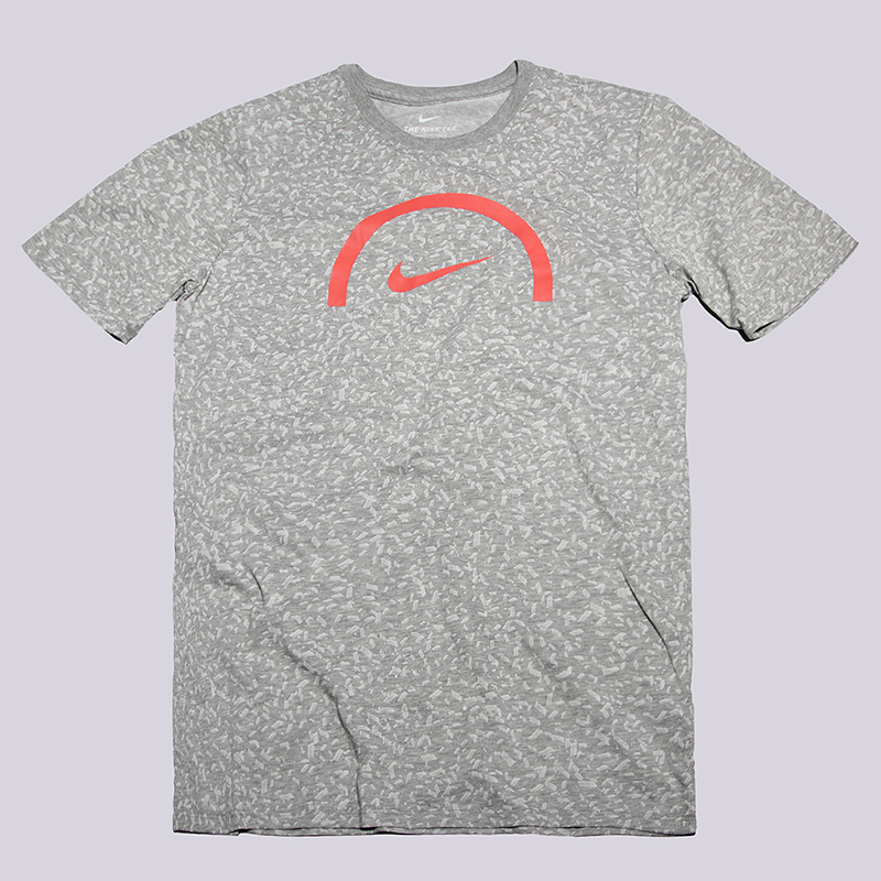 мужская серая футболка Nike Dry Basketball 844462-063 - цена, описание, фото 1